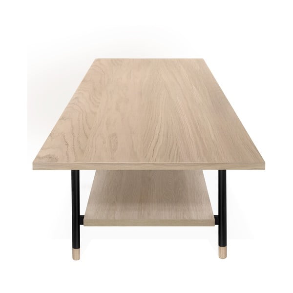 Konferenční stolek s deskou v dubovém dekoru v přírodní barvě 60x120 cm Jugend – Woodman-image-2