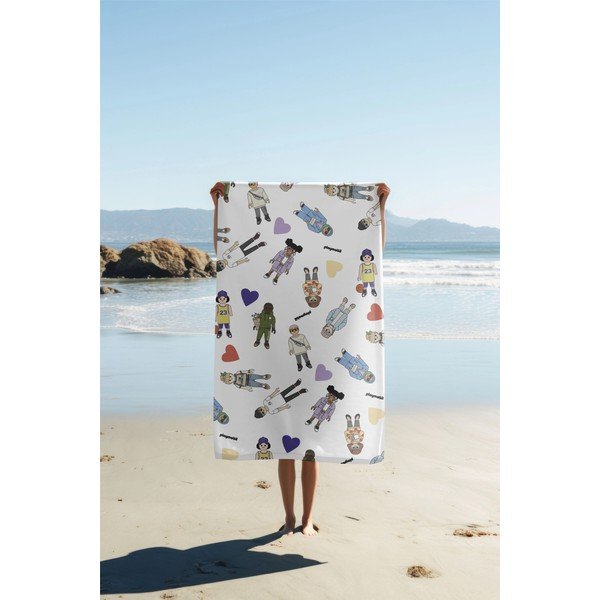 Froté bavlněná plážová osuška 75x140 cm Unique United – Playmobil-image-2