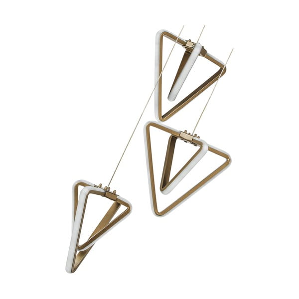 Kovové LED závěsné svítidlo v bronzové barvě ø 20 cm Baris – Squid Lighting-image-3