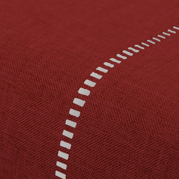 Karmínově červený běhoun na stůl Casa Selección, 150 x 41 cm-image-1