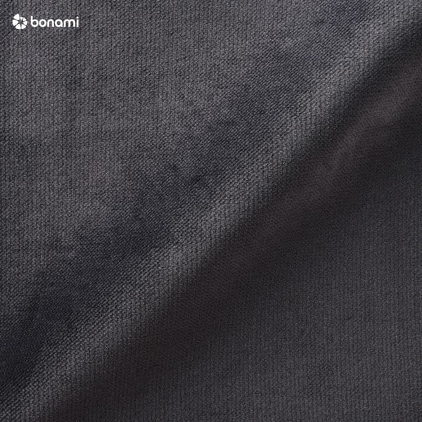 Antracitové sametové křeslo ušák Max Winzer Verita Velvet-image-1