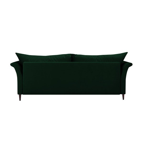 Zelená rozkládací pohovka s úložným prostorem Mazzini Sofas Pivoine-image-4