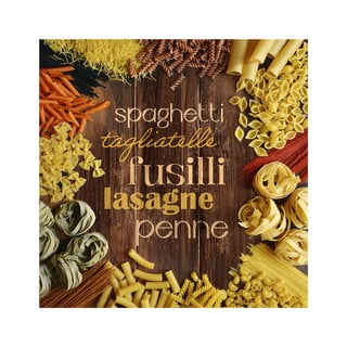 Skleněný obraz 30x30 cm Pasta – Styler