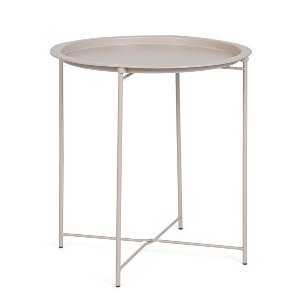 Kovový kulatý odkládací stolek ø 47 cm Hilmar – Yes Everyday