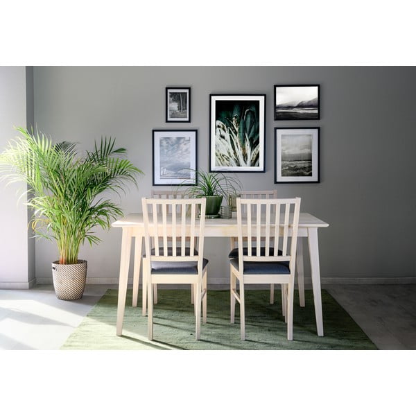 Matně lakovaný dubový jídelní stůl Rowico Filippa, 140 x 90 cm-image-3