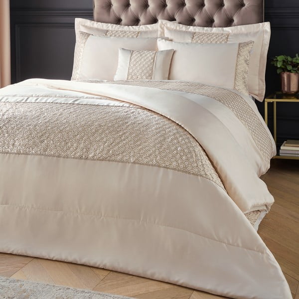 Povlaky na polštáře v sadě 2 ks z mikrosaténu 50x75 cm Deco Sequin – Catherine Lansfield-image-2