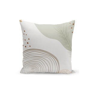 Polštář s výplní Kate Louise Natural Deco, 43 x 43 cm