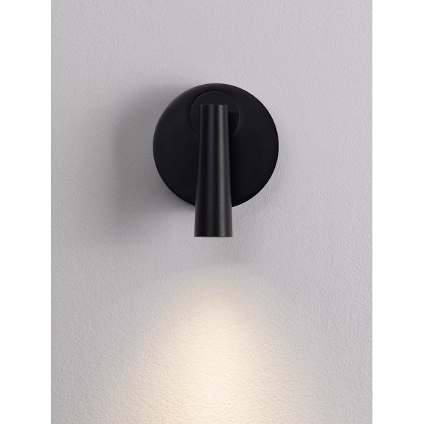 Matně černé hliníkové LED bodové svítidlo s ohybatelnou konstrukcí 7x10 cm Tico – Nova Luce-image-1