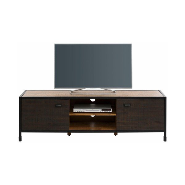 Dvoudveřový TV stolek z masivního akáciového dřeva Støraa Saigon