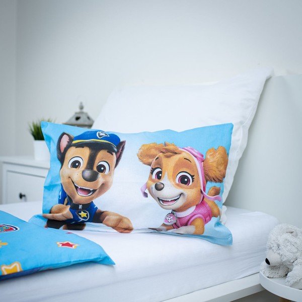 Bavlněné dětské povlečení do postýlky 100x135 cm Paw Patrol – Jerry Fabrics-image-2