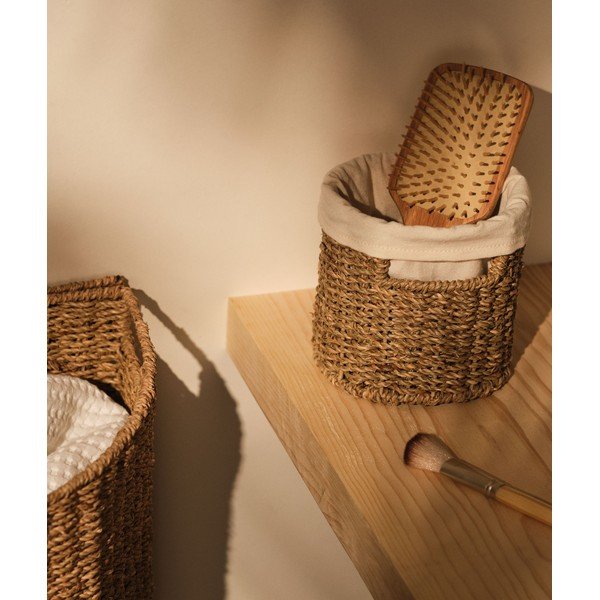 Košík z mořské trávy 15x15x15 cm Tossa – Kave Home-image-1