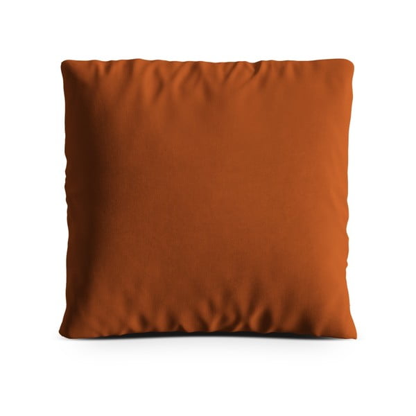Sametový polštář na gauč v terakotové barvě Kemi – Cosmopolitan Design
