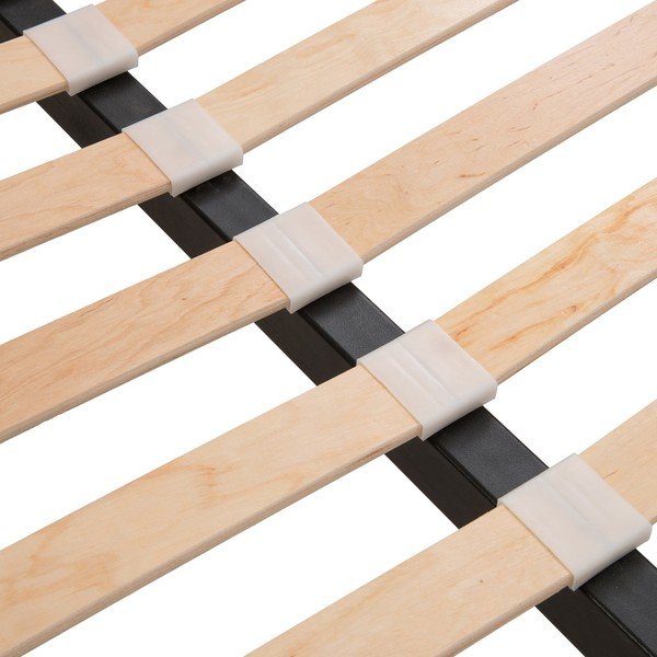 Tmavě modrá postel s černými nohami Vivonita Windsor, 160 x 200 cm-image-1