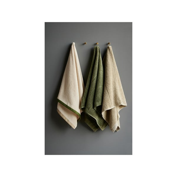 Světle zelený froté bavlněný ručník 50x100 cm Line – Södahl-image-1
