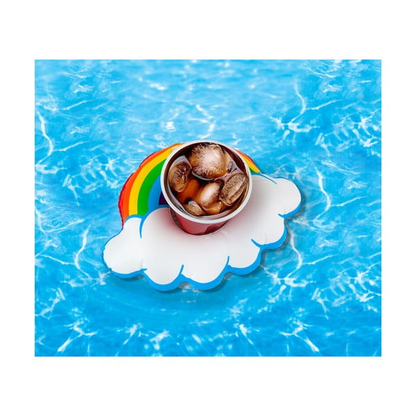 Sada 3 nafukovacích kruhů na nápoje ve tvaru duhy Big Mouth Inc.-image-1