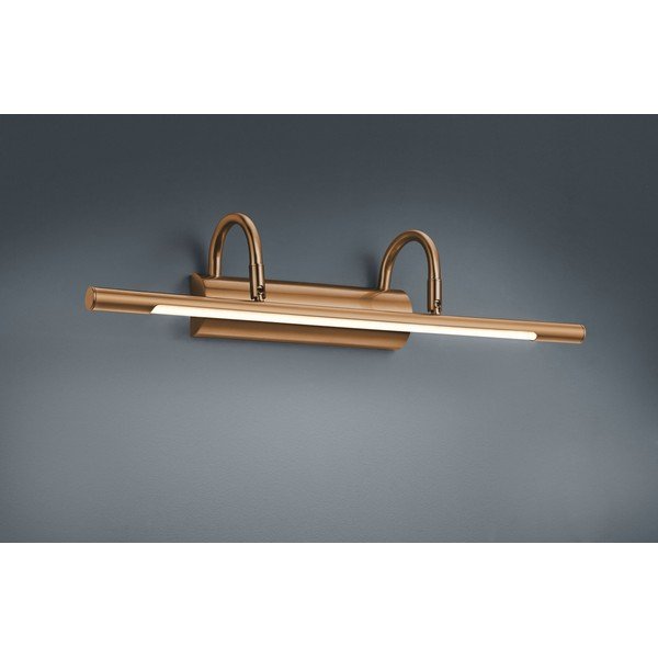 LED nástěnné svítidlo v mosazné barvě Cuadro – Trio-image-3