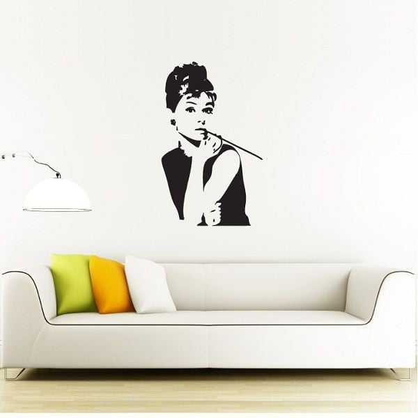 Samolepka Audrey Hepburn