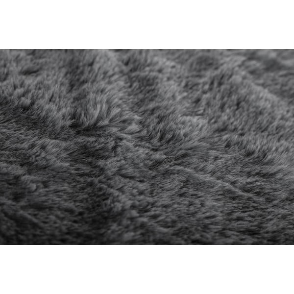 Šedá deka z umělé kožešiny 150x200 cm Ruby – Tiseco Home Studio-image-2