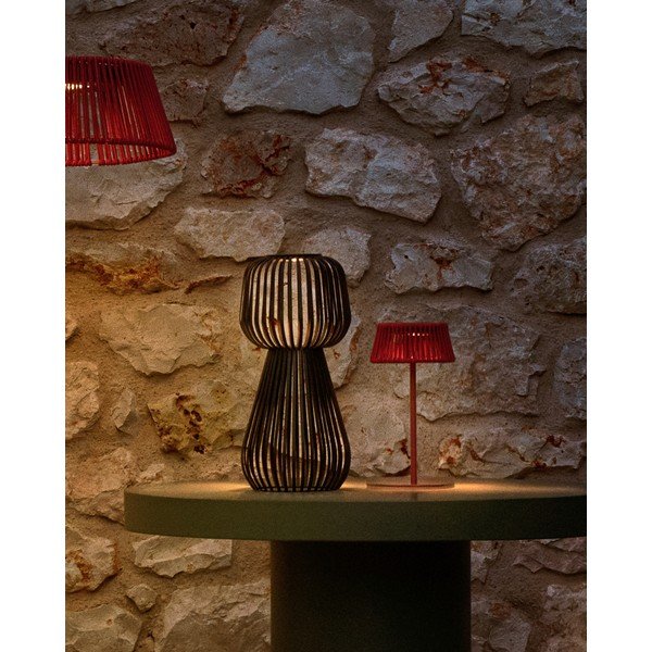 LED stolní  stmívatelné solární venkovní svítidlo (výška 42 cm) Reiba – Kave Home-image-1