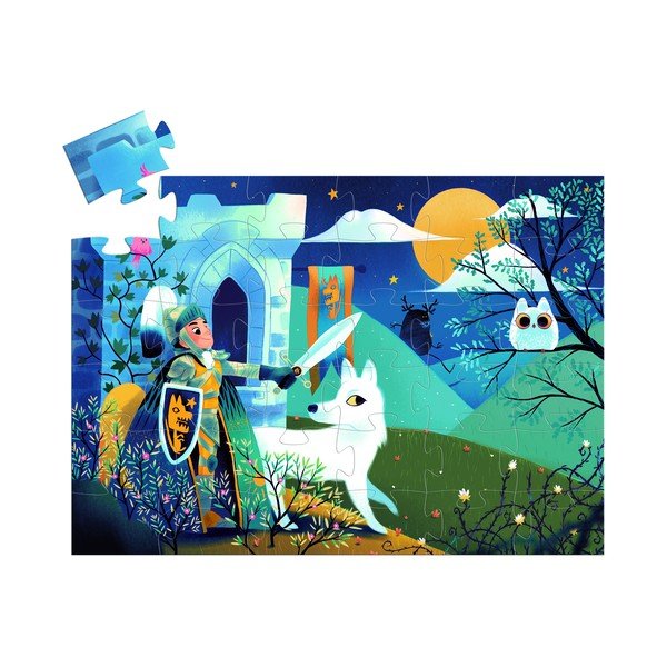 Dětské puzzle Djeco Rytíř