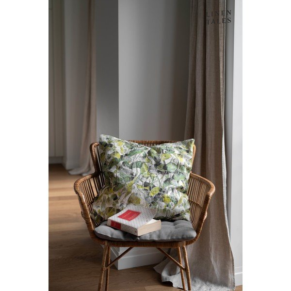 Lněný povlak na polštář 40x40 cm Lotus – Linen Tales-image-2