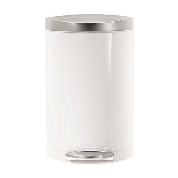 Koupelnový koš simplehuman 10 l, bílý-image-2