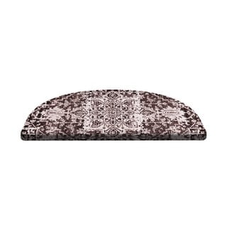 Hnědé nášlapy na schody v sadě 16 ks 65x20 cm Oriental Era - Vitaus