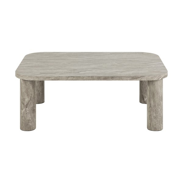 Světle šedý konferenční stolek v dekoru mramoru 75x100 cm Solano – Actona-image-3