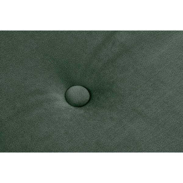 Zelená sametová pohovka 125 cm Magalli - Støraa-image-1
