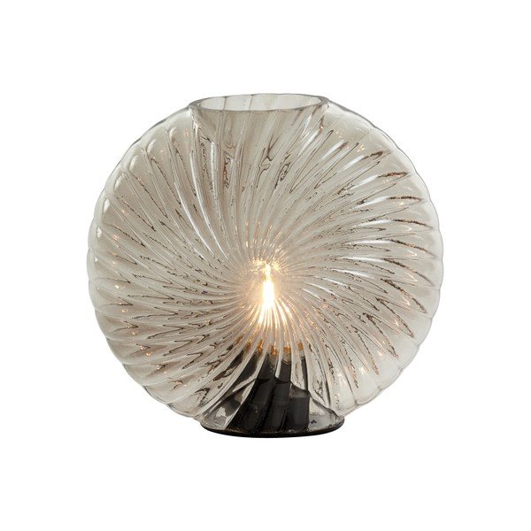 Světle šedá stolní lampa (výška 16,5 cm) Milado – Light & Living-image-1