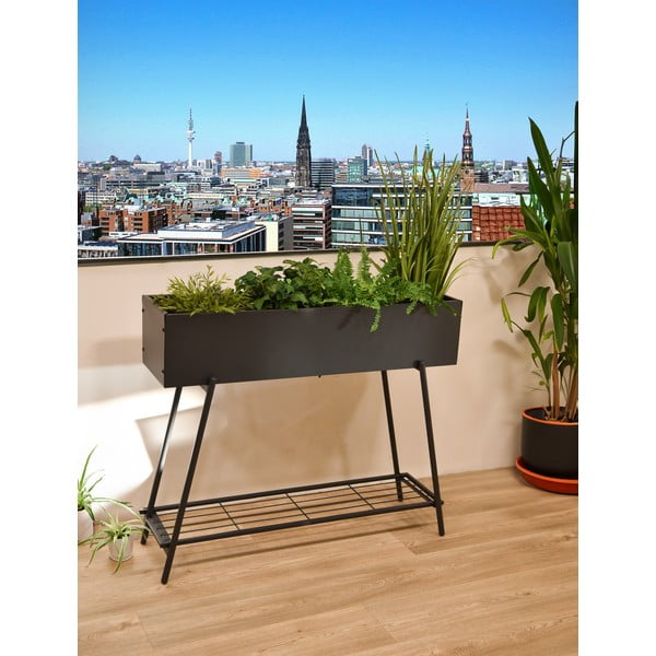 Ocelový vyvýšený truhlík 30 cm Jasmine – Garden Pleasure-image-1