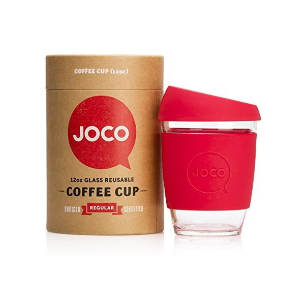 Cestovní hrnek na kávu Joco Cup 340 ml, červený