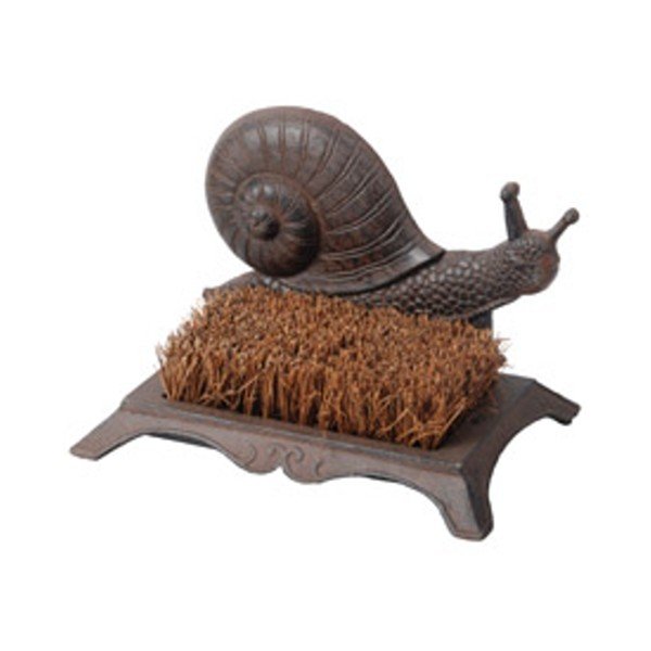 Litinový kartáč na boty s motivem šneka Esschert Design-image-1