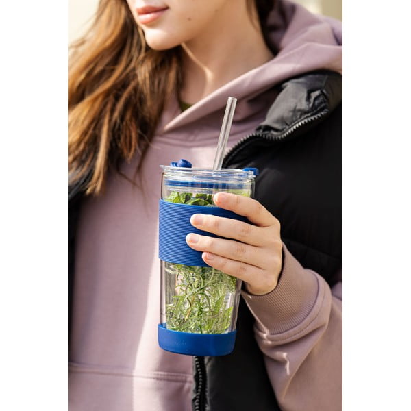 Modrý termo hrnek 600 ml Fuori – Vialli Design-image-1