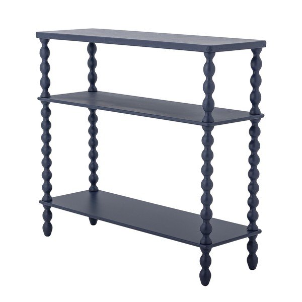 Modrý konzolový stolek 30x90 cm Salino – Bloomingville