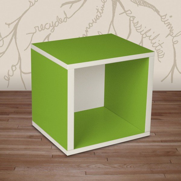 Police Cube, zelená