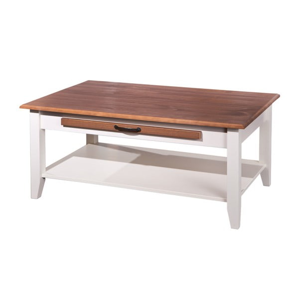 Konferenční stolek z masivního borovicového dřeva Interlink Cassala