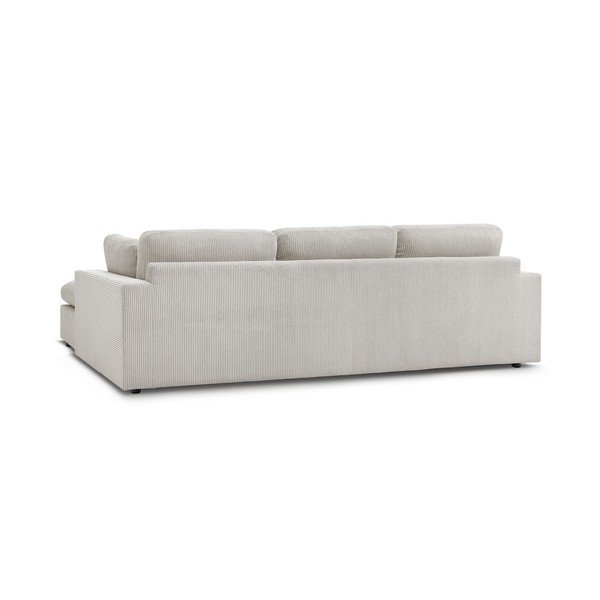 Béžová manšestrová rohová pohovka Belair – Bobochic Paris-image-4