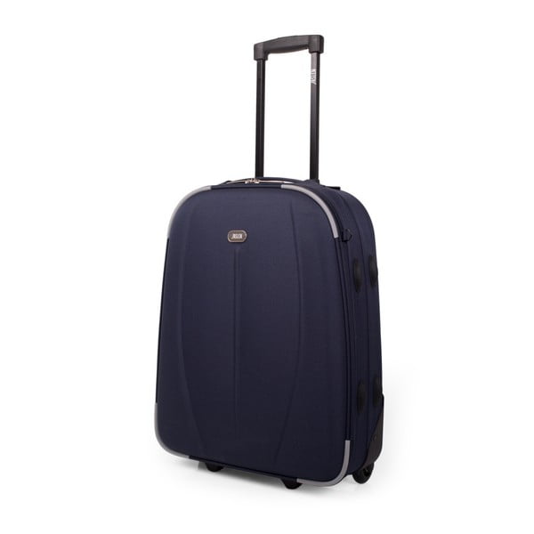Tmavě modrý cestovní kufr na kolečkách Arsamar Martin, výška 50 cm