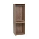 Otevřená modulární skříň v dekoru dubu v přírodní barvě 60x180x45 cm Modular – Casa Selección