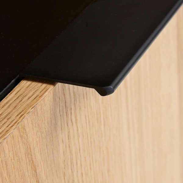 Černo-hnědý TV stolek Kave Home SAVOI, 120 x 50 cm-image-4