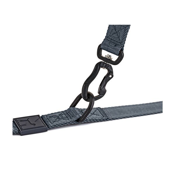 Tmavě šedé přepínací vodítko délka 200 cm Modena Asphalt 25 mm – MiaCara-image-2