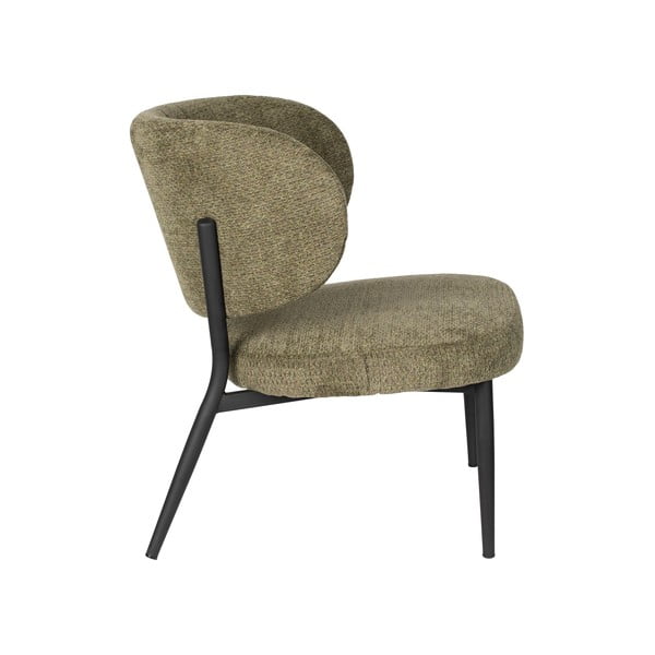 Zelené křeslo Sanne – White Label-image-3