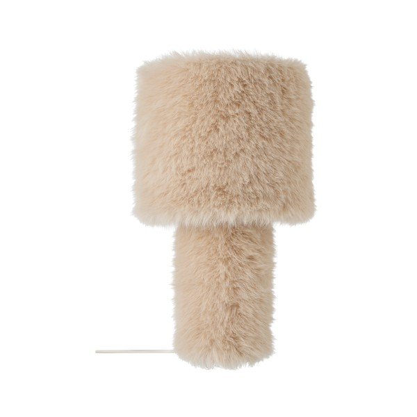 Krémová látková stolní lampa (výška 46 cm) Fay – Ellos Home