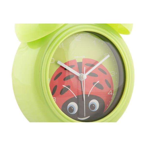 Dětský budík ø 15 cm Peekaboo Ladybug – Karlsson-image-2