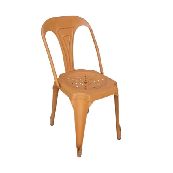 Kovová židle Chaise Orange