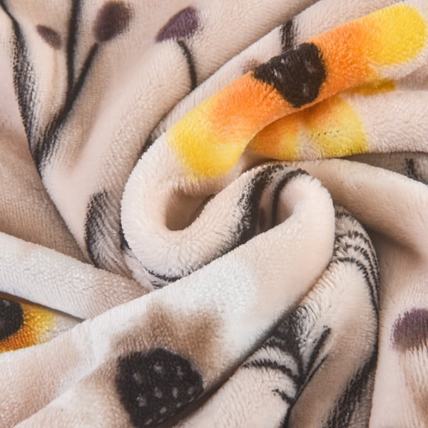 Povlečení na jednolůžko z mikroplyše 140x200 cm Valentina – My House-image-4