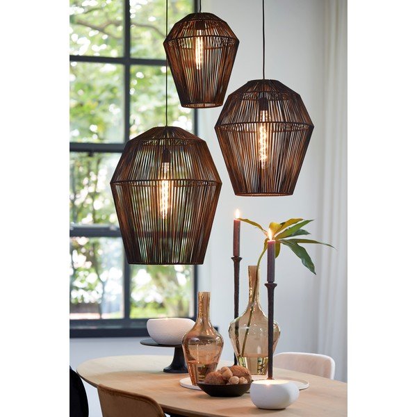Černé stropní svítidlo ø 30 cm Deya – Light & Living-image-1