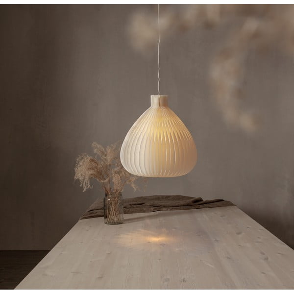 Krémové stínidlo ø 38 cm Honeycomb – Star Trading-image-1