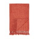 Deka z žinylky v cihlové barvě 130x170 cm Wilson – Catherine Lansfield